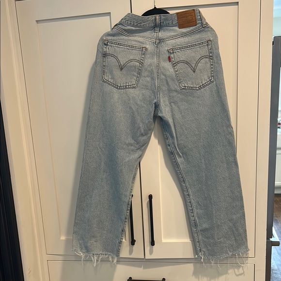 Levi’s Premium Ribcage Straight Ankle Jean, Sz29 - Picture 4 of 6